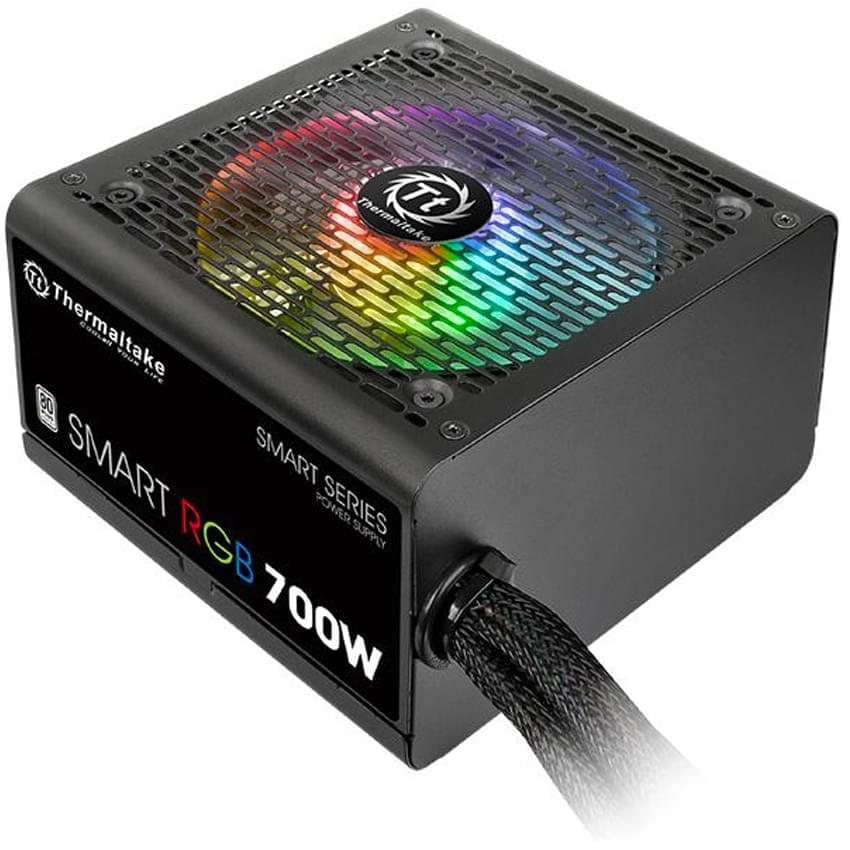 Fuente Thermaltake 700w Smart Series Rgb 80 Plus White